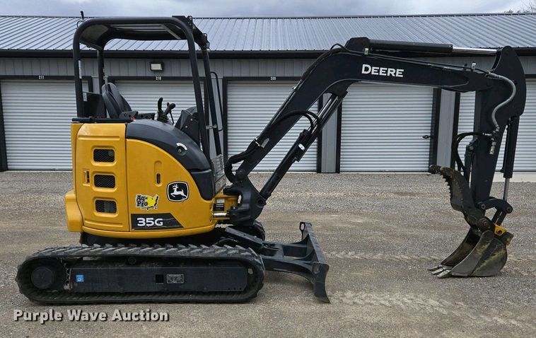 image for item EM6020 2021 John Deere 35G mini excavator