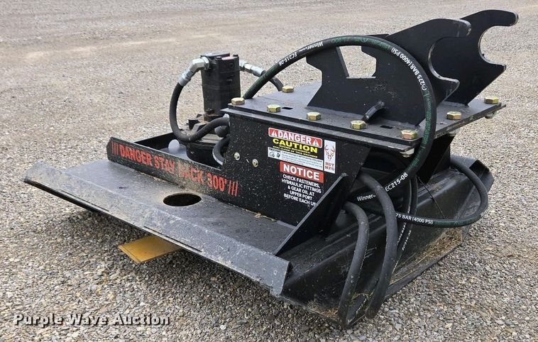 image for item EM6021 RUT MFG E-BM-36 excavator brush mower