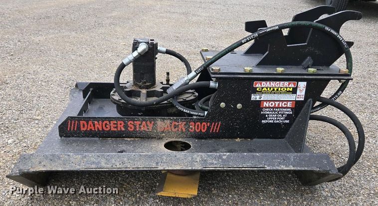 image for item EM6021 RUT MFG E-BM-36 excavator brush mower