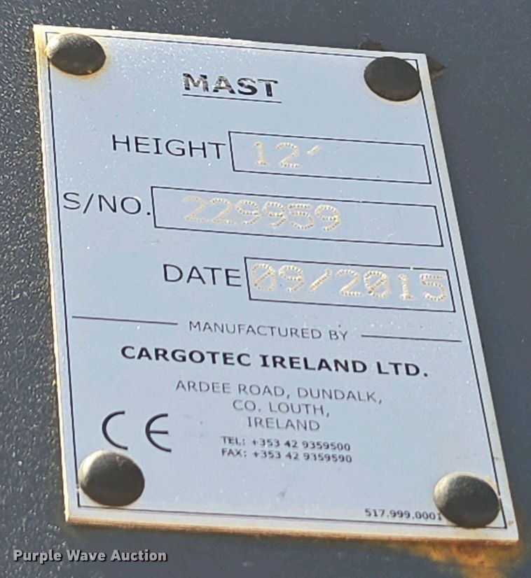 image for item EM6022 2015 Moffett M8 55.4 forklift