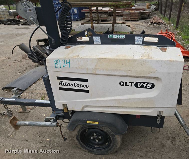 image for item EM7063 2015 Atlas Copco QLT V15 light plant