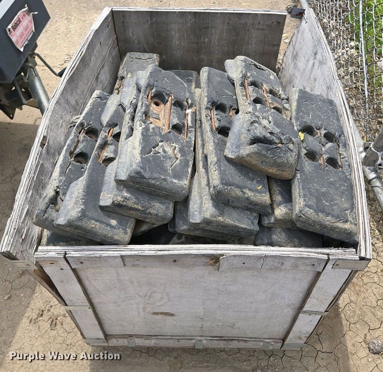 image for item EM7064 Bridgestone GE450BS  skid steer track pads 