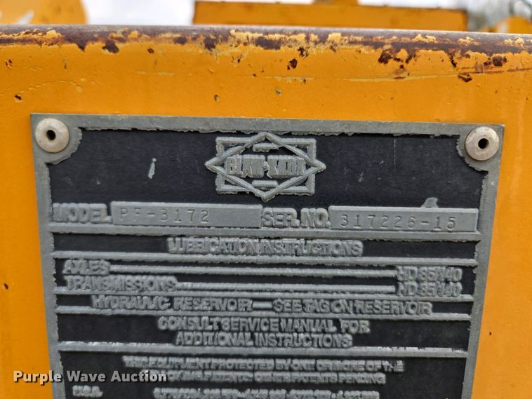 image for item EM7070 1999 Blaw-Knox  PF-3172 paver