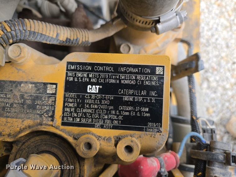 image for item EM7072 2015 Caterpillar 262D skid steer loader