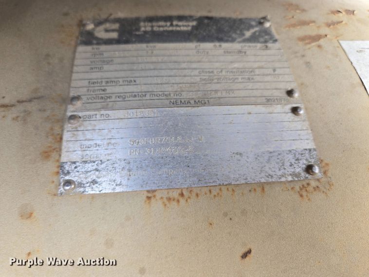 image for item EM7151 Cummins generator