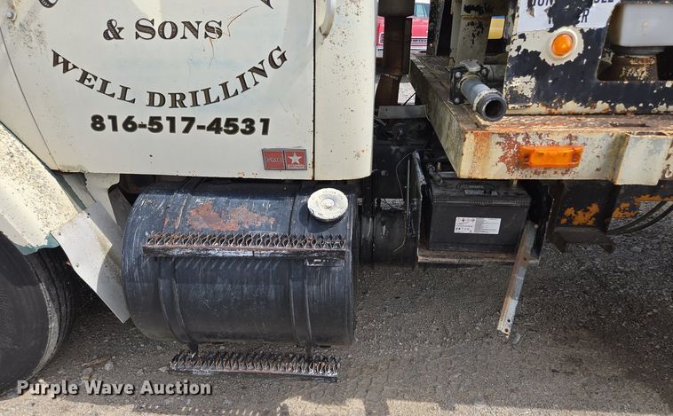 image for item EM7164 1981 GMC Brigadier flatbed truck with mud mixing system