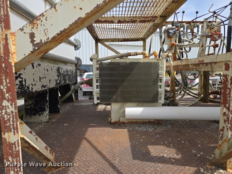 image for item EM7164 1981 GMC Brigadier flatbed truck with mud mixing system