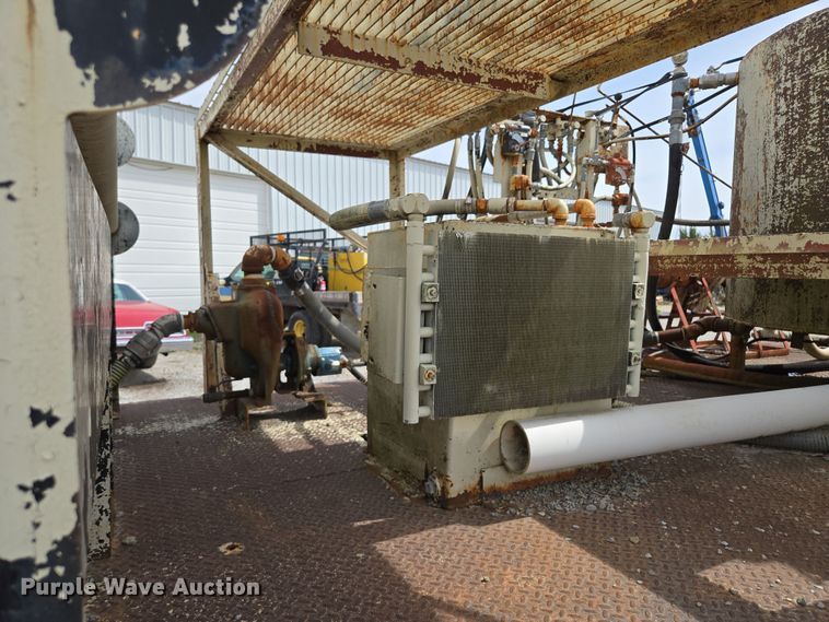 image for item EM7164 1981 GMC Brigadier flatbed truck with mud mixing system