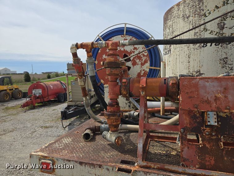 image for item EM7164 1981 GMC Brigadier flatbed truck with mud mixing system