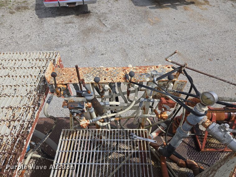 image for item EM7164 1981 GMC Brigadier flatbed truck with mud mixing system