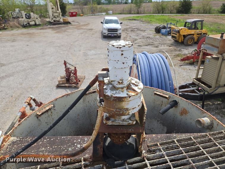 image for item EM7164 1981 GMC Brigadier flatbed truck with mud mixing system