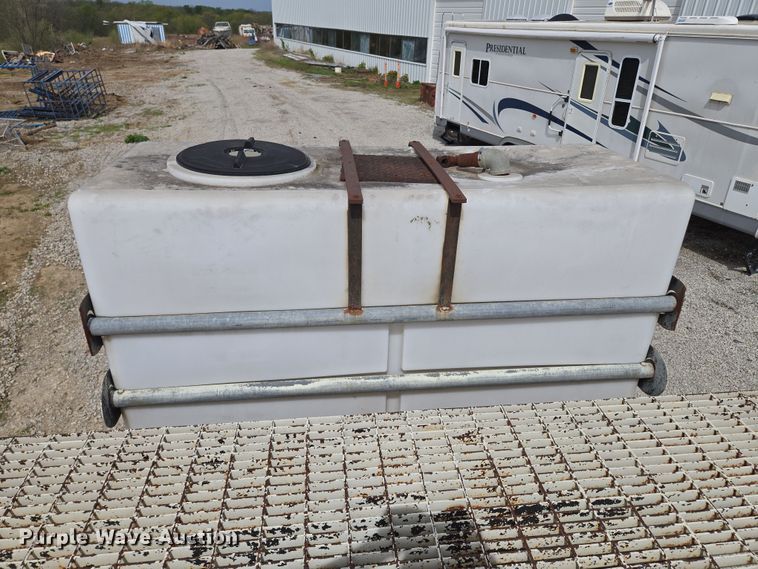 image for item EM7164 1981 GMC Brigadier flatbed truck with mud mixing system