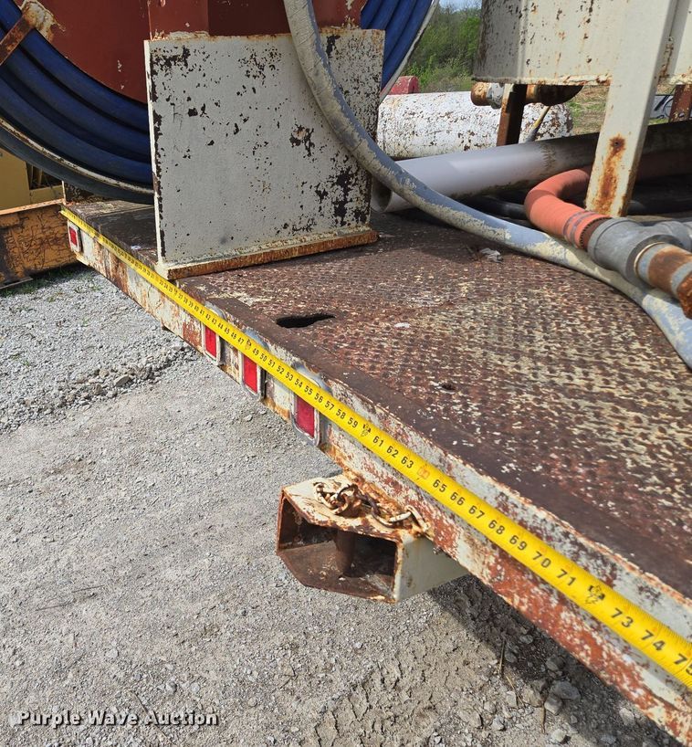 image for item EM7164 1981 GMC Brigadier flatbed truck with mud mixing system