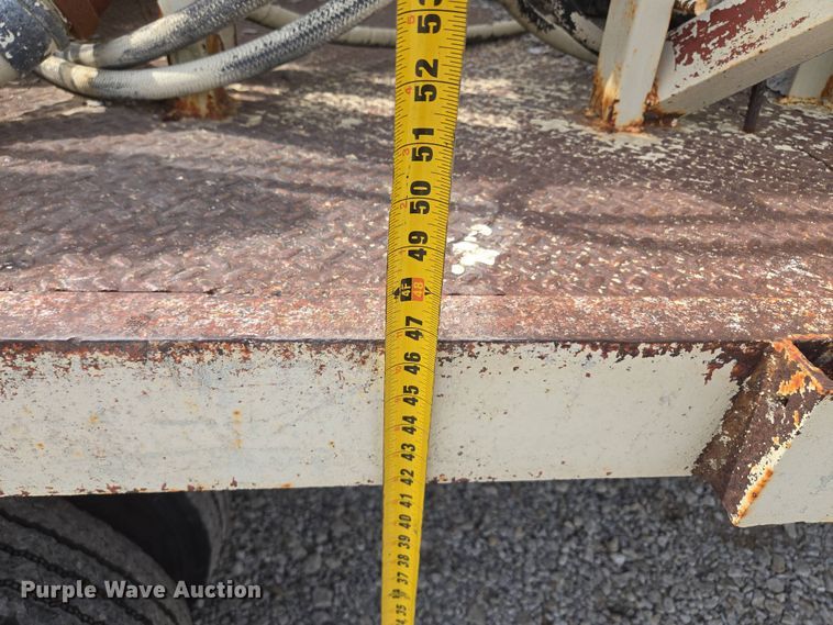 image for item EM7164 1981 GMC Brigadier flatbed truck with mud mixing system