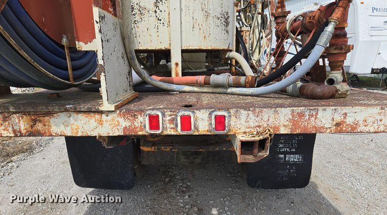 image for item EM7164 1981 GMC Brigadier flatbed truck with mud mixing system