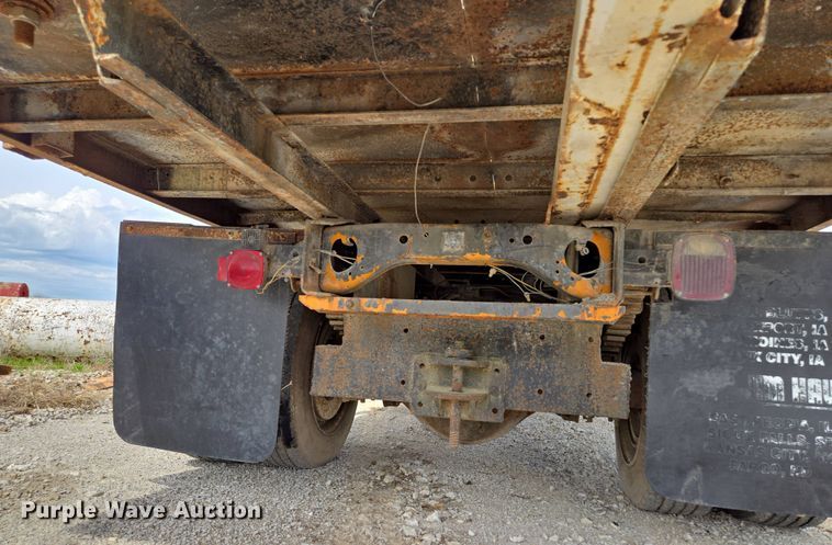 image for item EM7164 1981 GMC Brigadier flatbed truck with mud mixing system