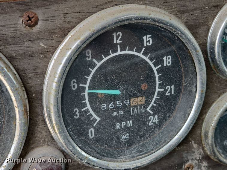 image for item EM7164 1981 GMC Brigadier flatbed truck with mud mixing system