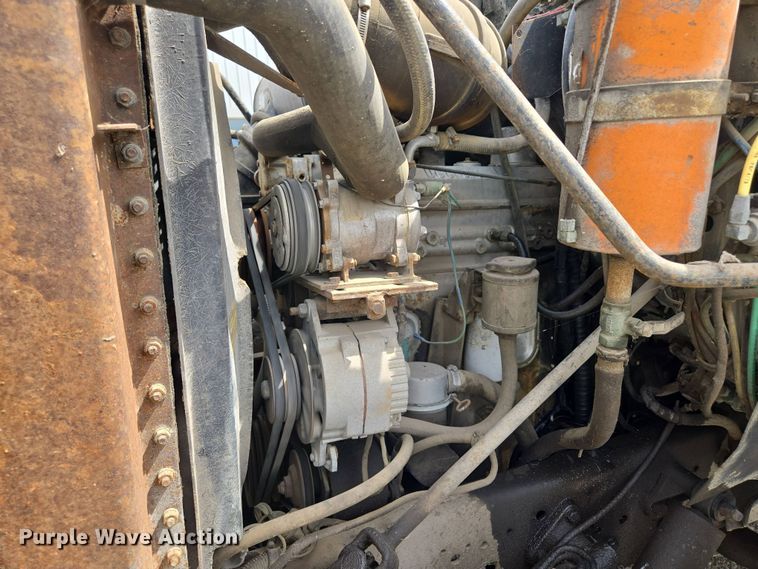 image for item EM7164 1981 GMC Brigadier flatbed truck with mud mixing system