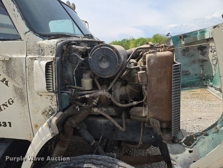 image for item EM7164 1981 GMC Brigadier flatbed truck with mud mixing system