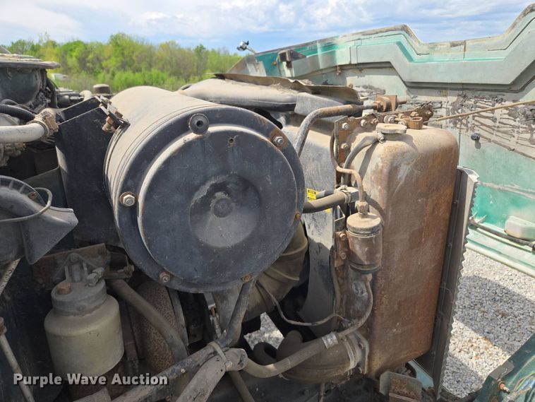 image for item EM7164 1981 GMC Brigadier flatbed truck with mud mixing system