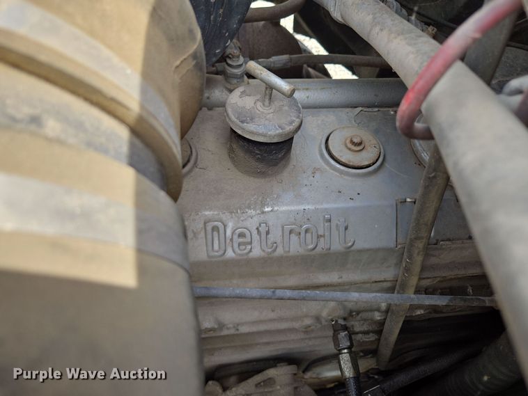 image for item EM7164 1981 GMC Brigadier flatbed truck with mud mixing system