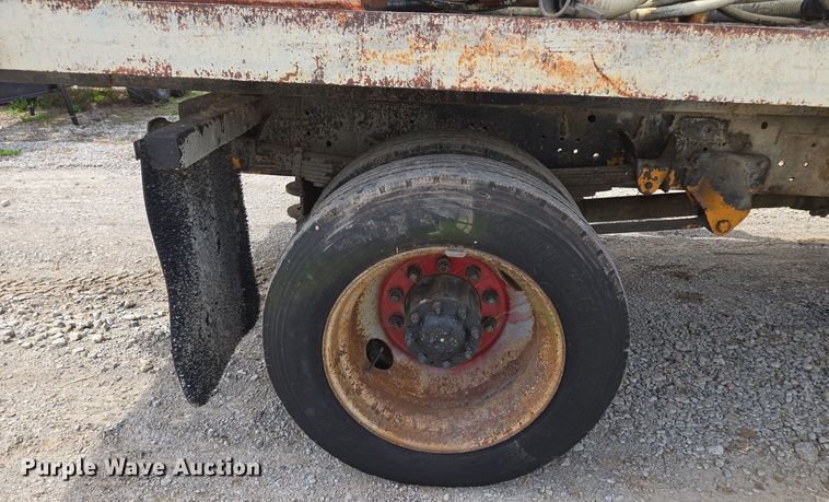 image for item EM7164 1981 GMC Brigadier flatbed truck with mud mixing system