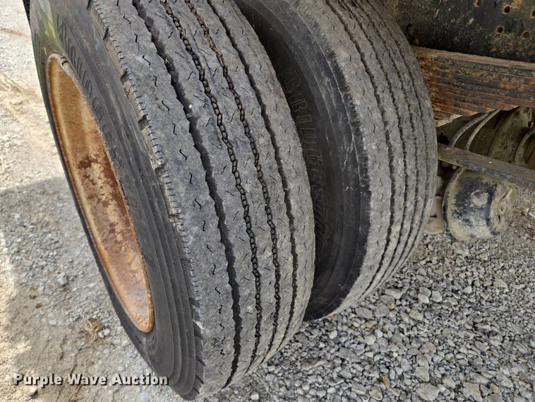 image for item EM7164 1981 GMC Brigadier flatbed truck with mud mixing system