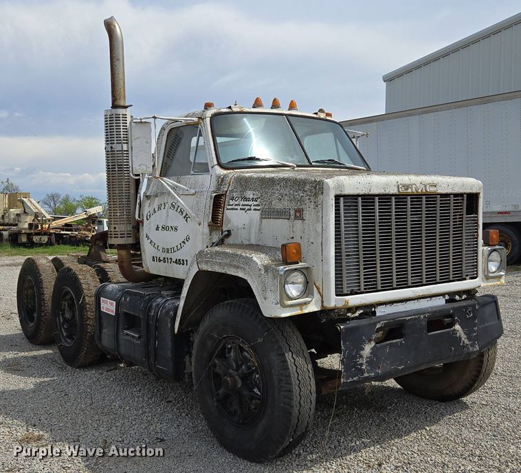 image for item EM7165 1979 GMC Brigadier semi truck