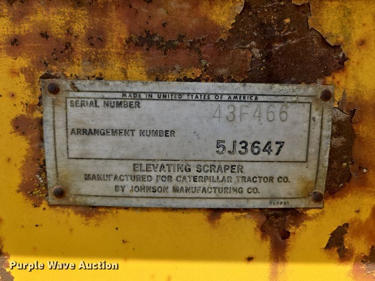 image for item EM7167 1967 Caterpillar 619C elevating scraper