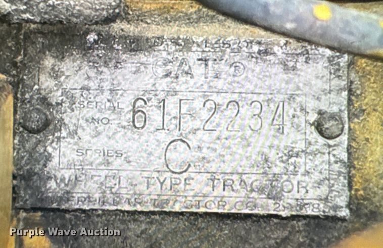 image for item EM7167 1967 Caterpillar 619C elevating scraper