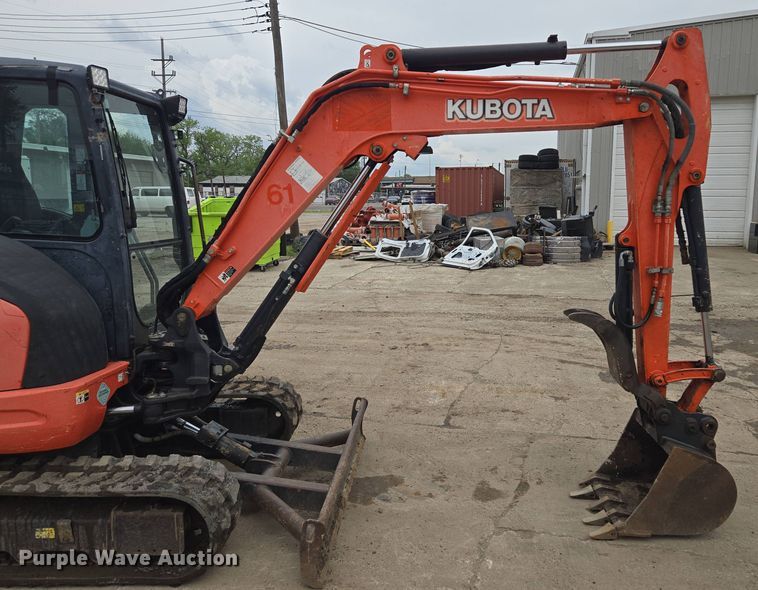 image for item EM7171 2014 Kubota  KX040–4 mini excavator