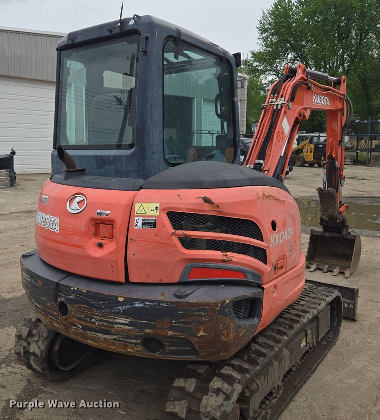 image for item EM7171 2014 Kubota  KX040–4 mini excavator