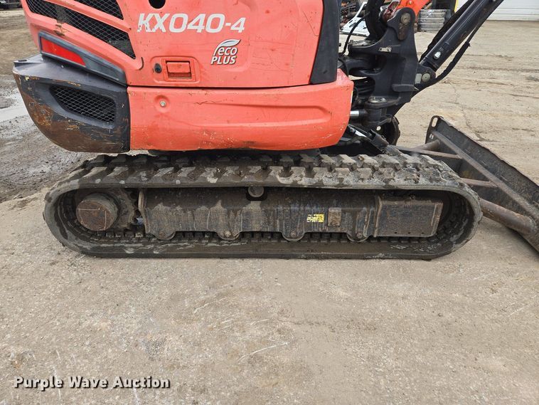 image for item EM7171 2014 Kubota  KX040–4 mini excavator