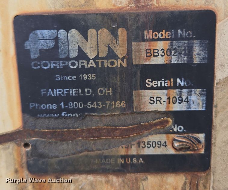 image for item EM7226 Finn BB302-16 mulch blower