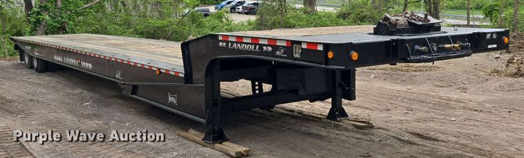 image for item EM7236 2010 Landoll 440B drop deck trailer