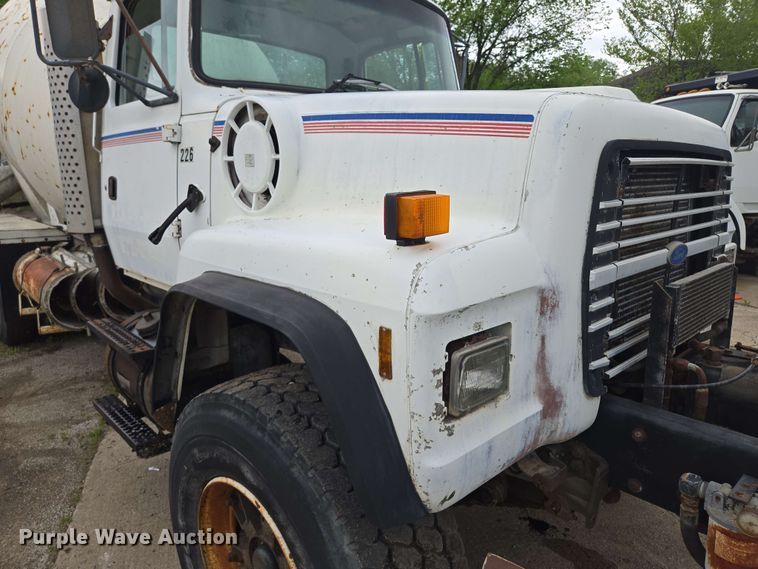 image for item EM7238 1997 Ford LT8000 ready mix truck