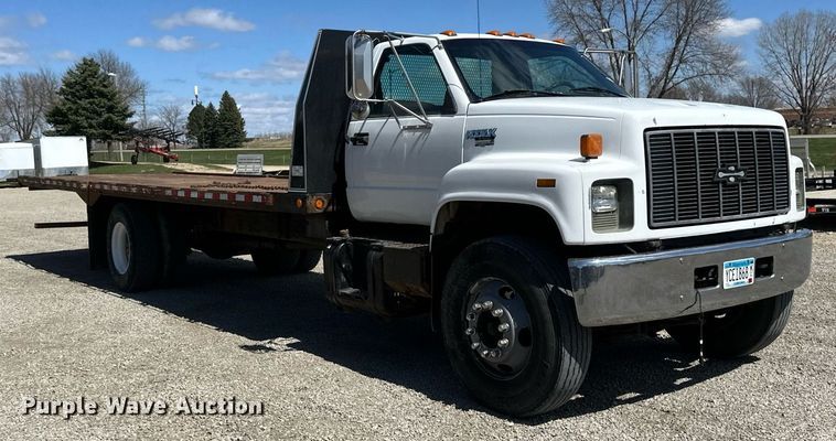 image for item EN3018 1996 Chevrolet  Kodiak  rollback truck