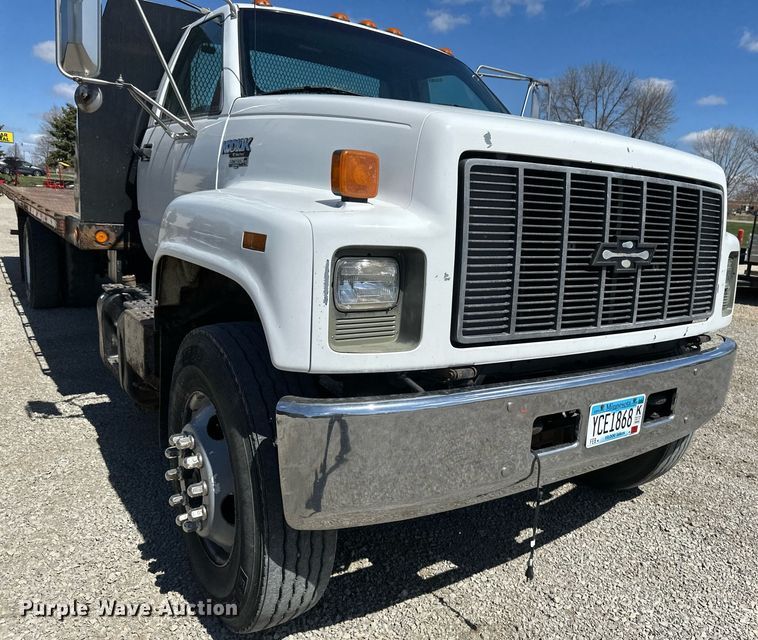 image for item EN3018 1996 Chevrolet  Kodiak  rollback truck