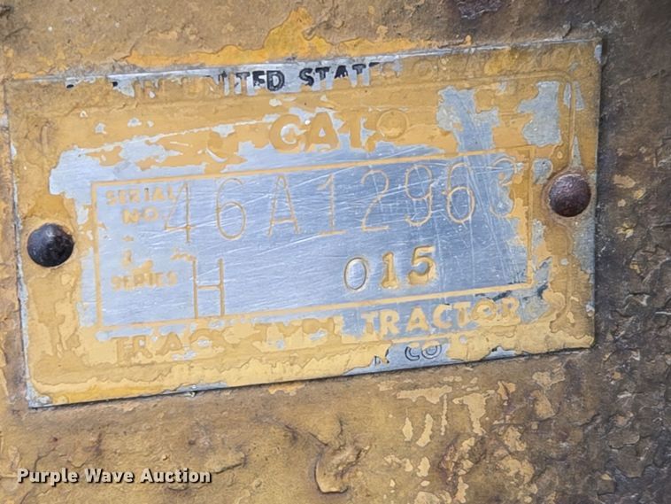 image for item EN3581 1966 Caterpillar D8H dozer