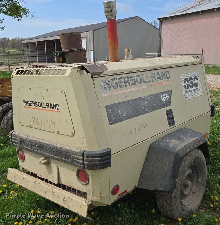 image for item EN3584 Ingersoll-Rand P185WJD air compressor