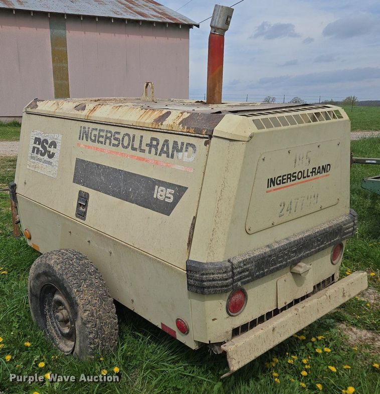 image for item EN3584 Ingersoll-Rand P185WJD air compressor