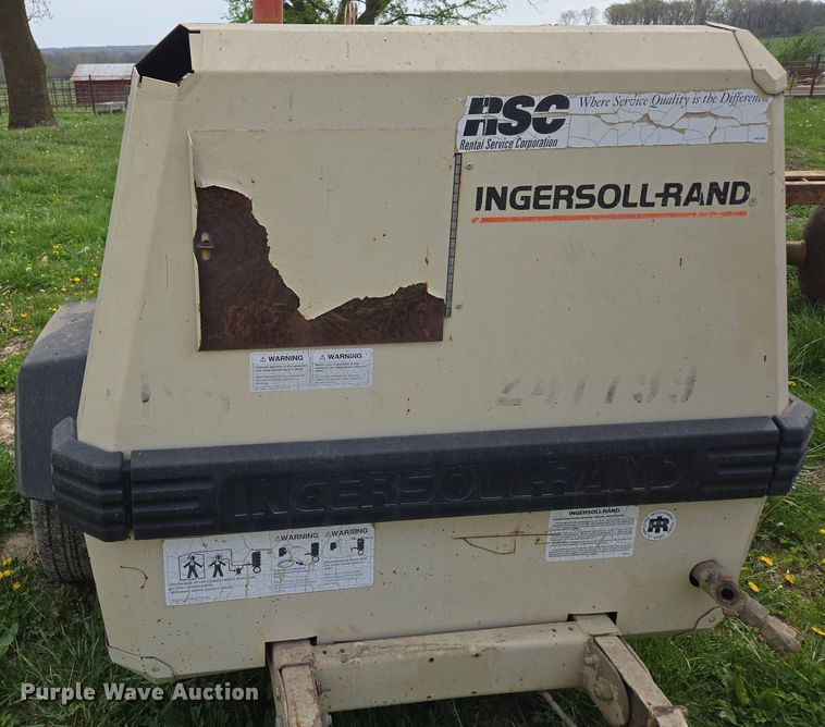 image for item EN3584 Ingersoll-Rand P185WJD air compressor