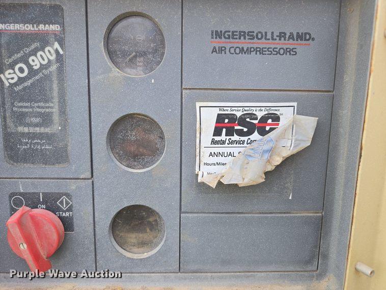 image for item EN3584 Ingersoll-Rand P185WJD air compressor