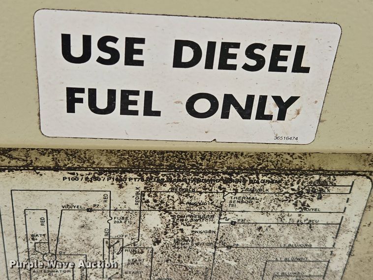 image for item EN3584 Ingersoll-Rand P185WJD air compressor