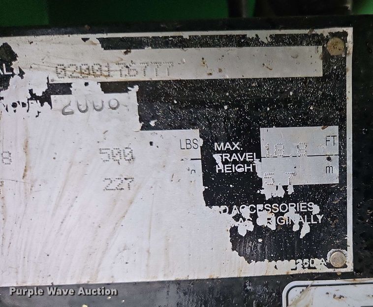 image for item EN3695 2008 JLG 1930ES scissor lift