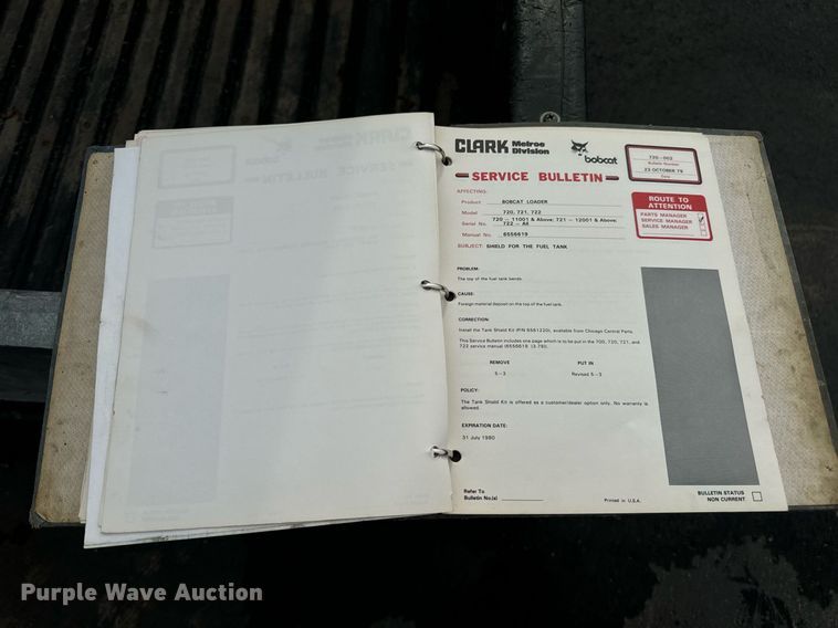 image for item EN4511 Bobcat M-700 skid steer loader