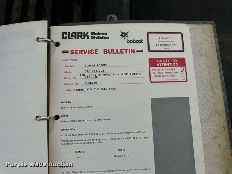 image for item EN4511 Bobcat M-700 skid steer loader