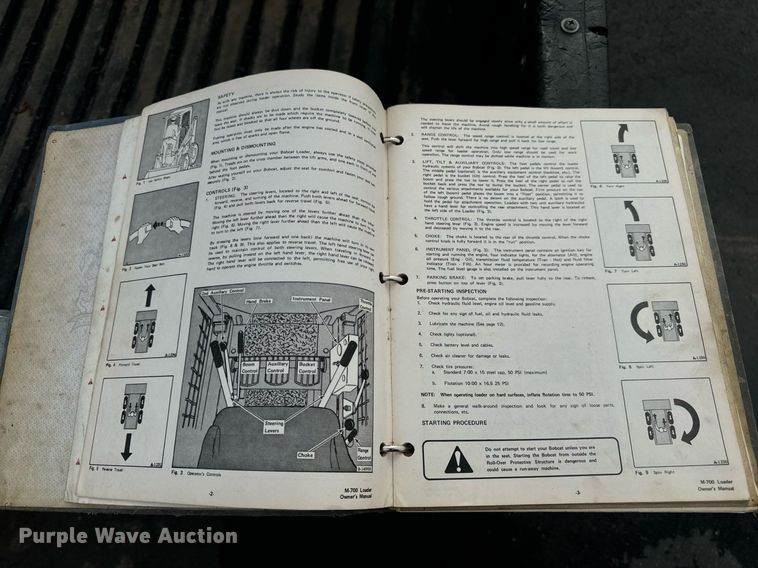 image for item EN4511 Bobcat M-700 skid steer loader