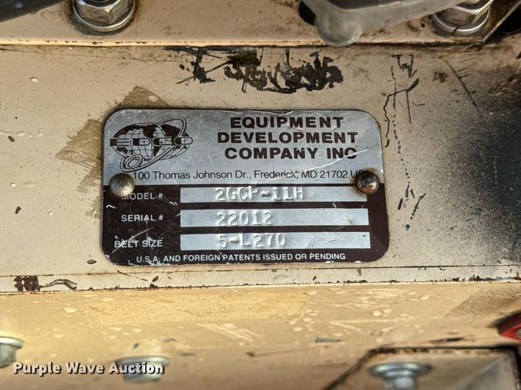 image for item EN4516 Edco 2GCP-11H concrete grinder