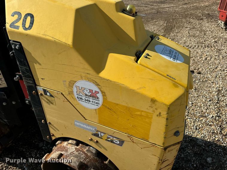 image for item EN4517 2014 Rammax RX1575 trench compactor